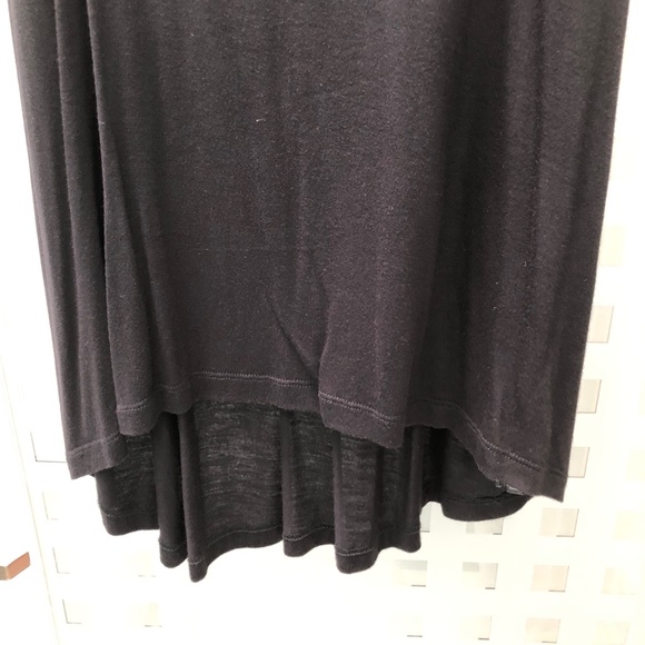 FOREVER 21 Scoop Neck + Side Sheer Knit Bi-Level Tank Top Black, Size L, NWT! - Picture 6 of 14